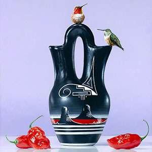 thumbnail of Rufous Hummingbirds & Wedding Vase