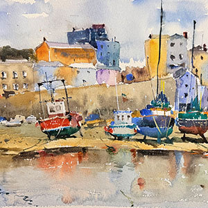 thumbnail of Harbor Colors After Rain